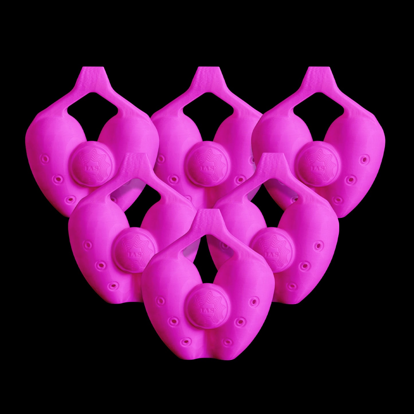G3 Harmonic Ocarina 440 Hz - Premium/Luminous Options - 6 Pack (Wholesale) - $53/flute