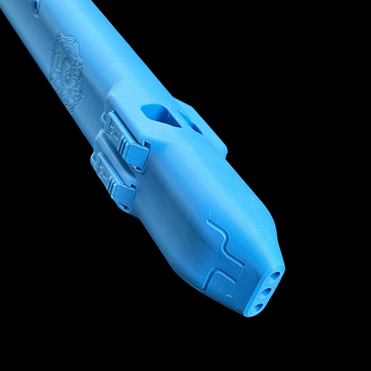 A4 Triple Drone Flute 440 Hz