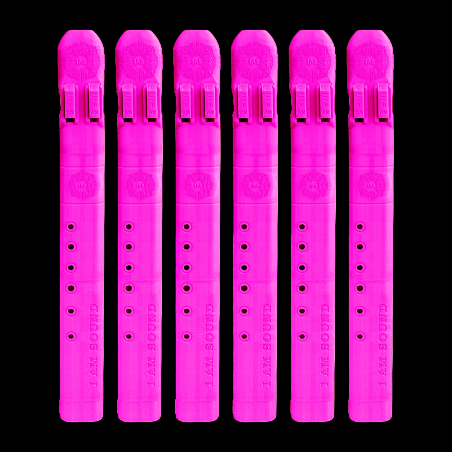 F#4 Drone Flute 440 Hz - Premium/Luminous Options - 6 Pack (Wholesale) - $53/flute