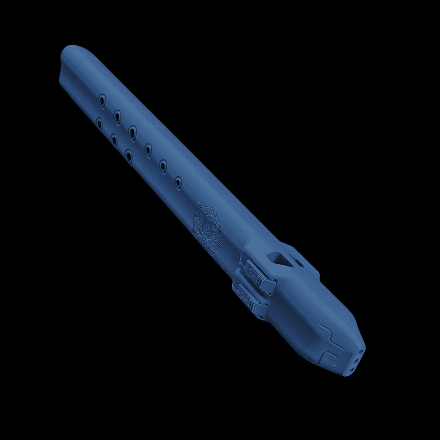 A4 Triple Drone Flute 432 Hz