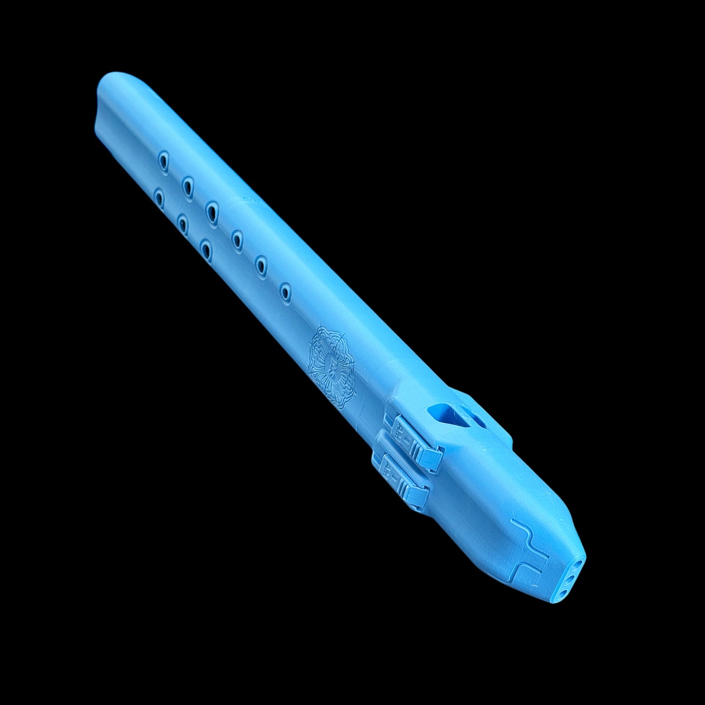 A4 Triple Drone Flute 440 Hz
