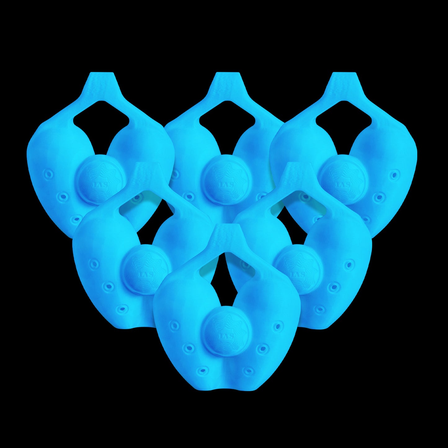 G3 Harmonic Ocarina 440 Hz - Premium/Luminous Options - 6 Pack (Wholesale) - $53/flute