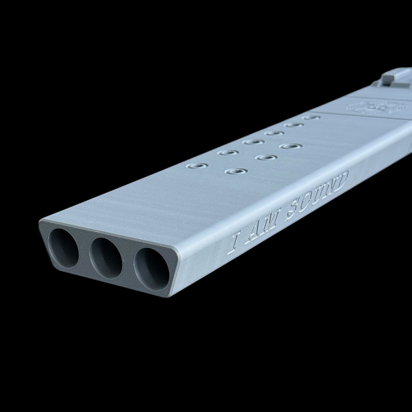 F#4 Triple Drone Flute 440 Hz