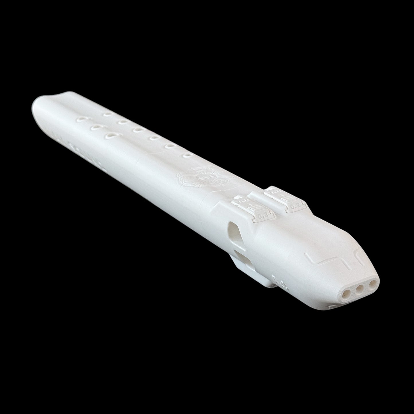 A4 Triple Drone Flute 440 Hz