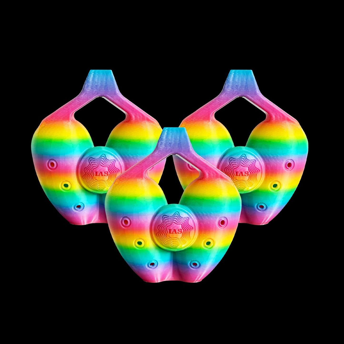 G3 Harmonic Ocarina 440 Hz - Premium/Luminous Options - 3 Pack (Wholesale) - $56/flute