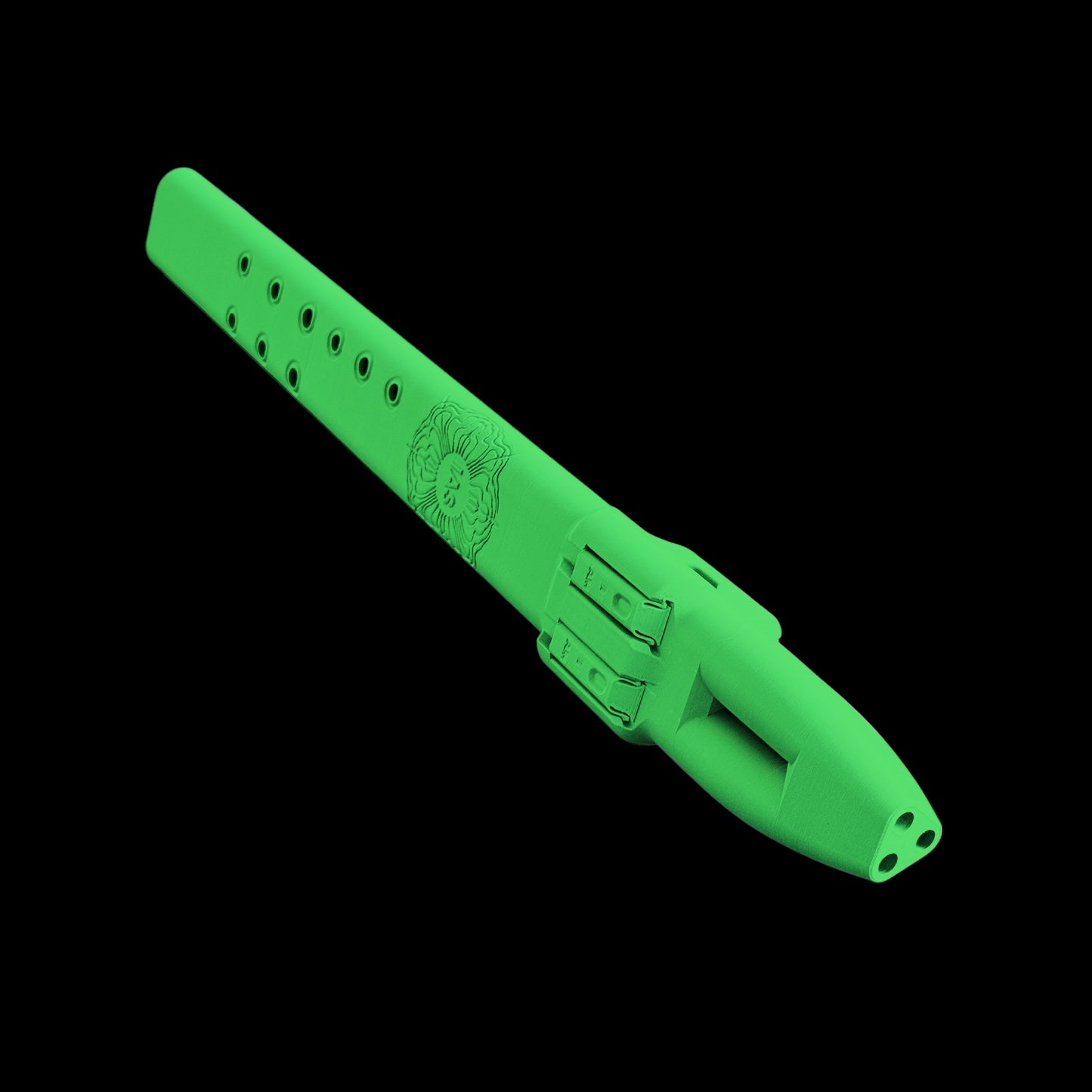 G4 Triple Drone Flute 440 Hz