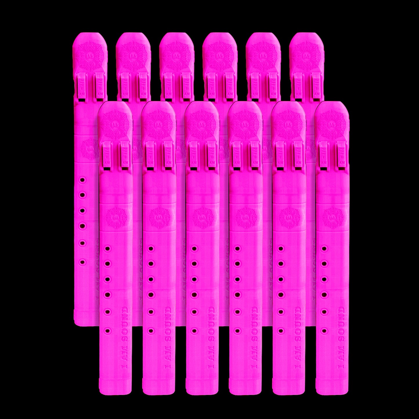F#4 Drone Flute 440 Hz - Premium/Luminous Options - 12 Pack (Wholesale) - $49/flute