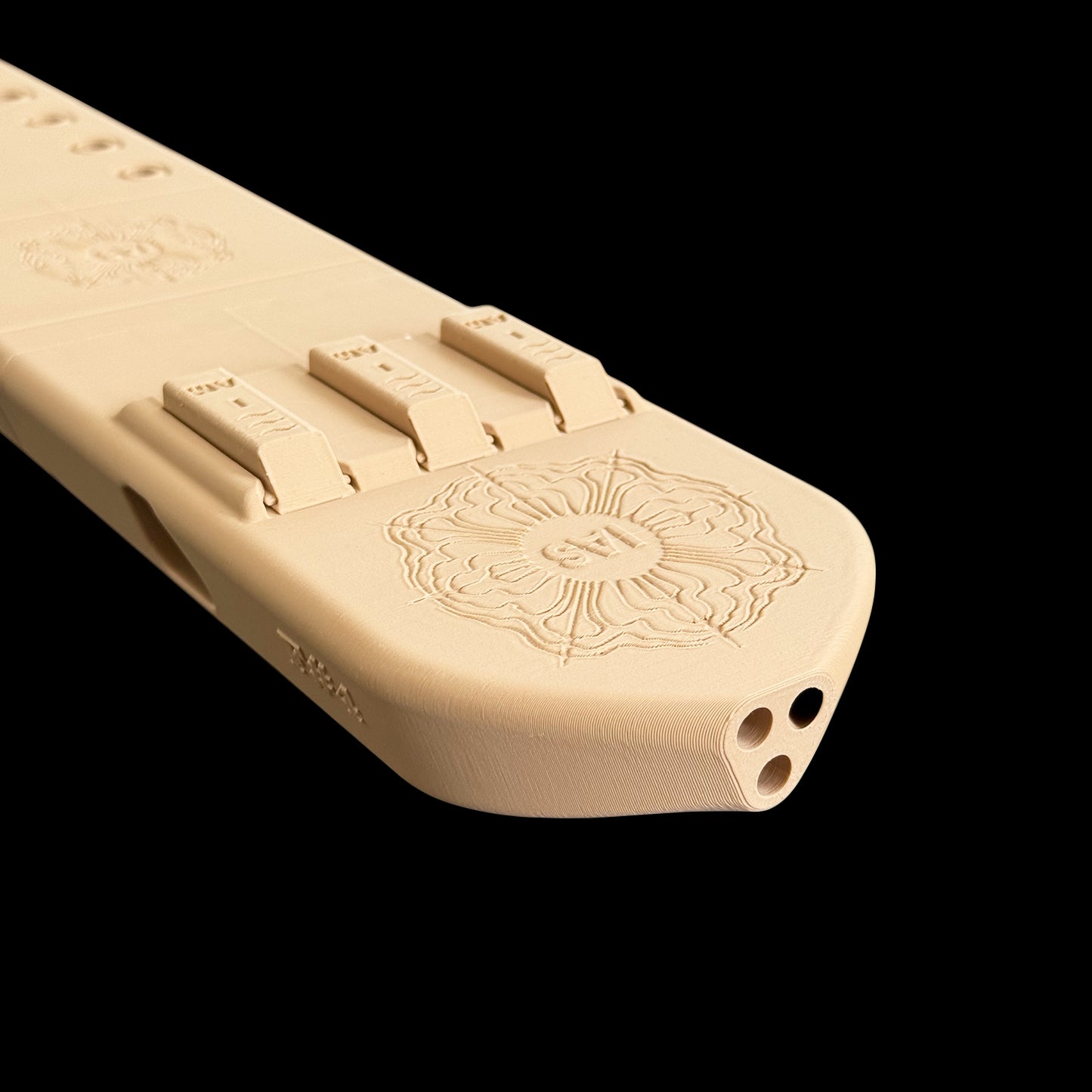 F#4 Triple Drone Flute 440 Hz