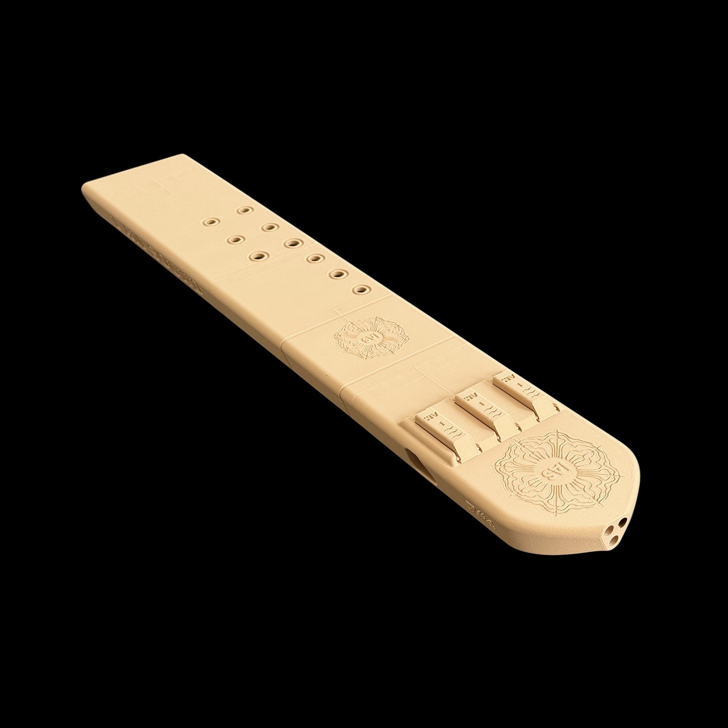 F#4 Triple Drone Flute 440 Hz