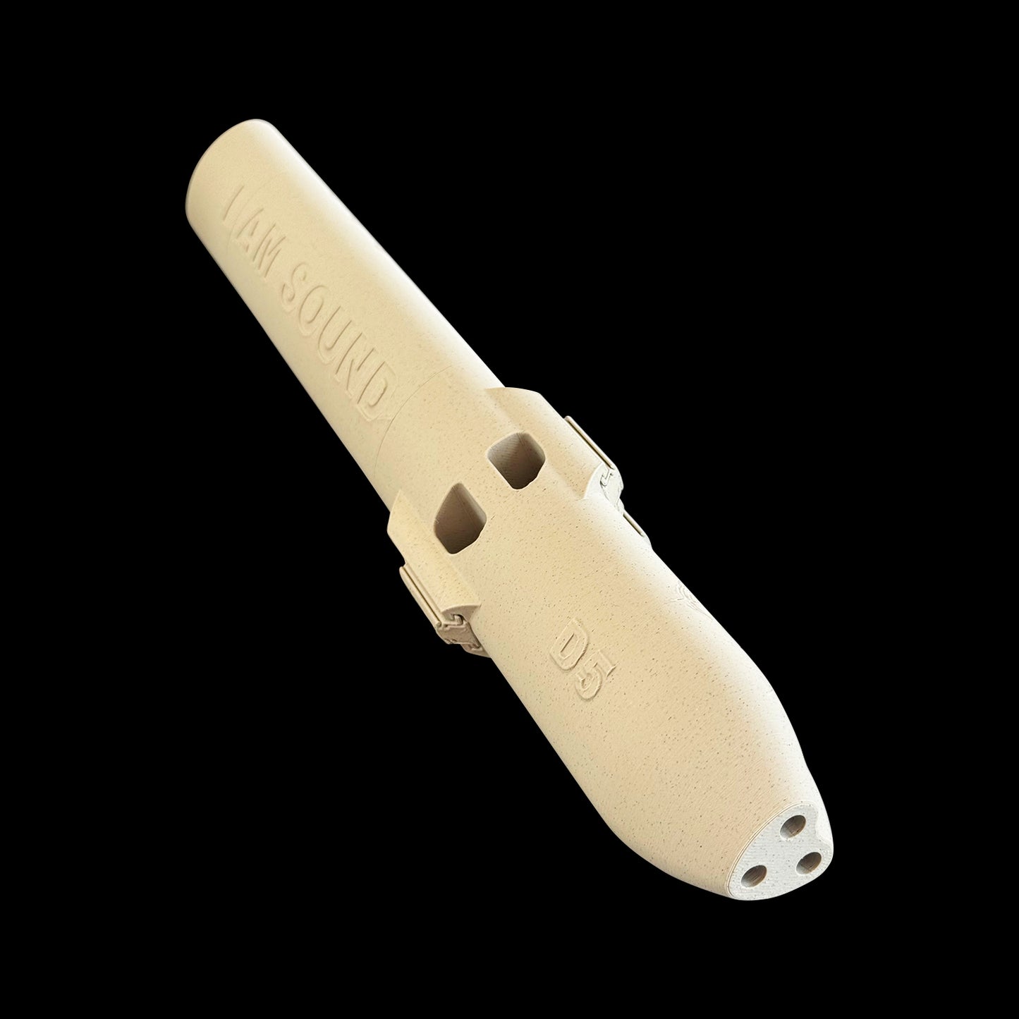 D5 Pocket TRIPLE Drone Flute 440 Hz