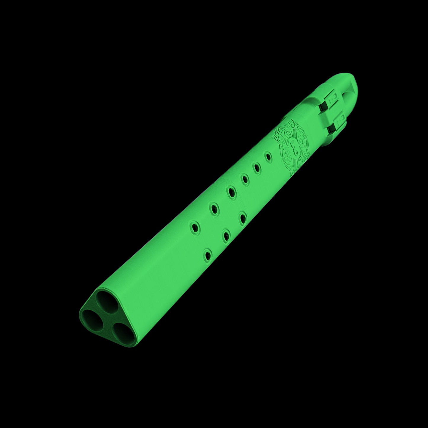 G4 Triple Drone Flute 440 Hz