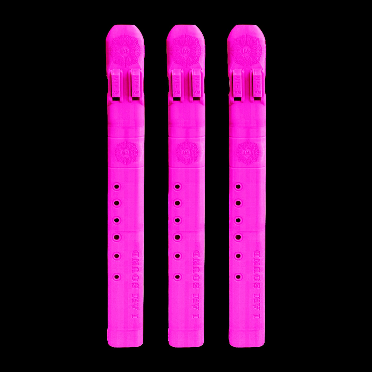 F#4 Drone Flute 440 Hz - Premium/Luminous Options - 3 Pack (Wholesale) - $56/flute