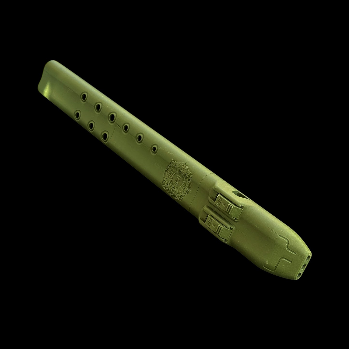 A4 Triple Drone Flute 440 Hz