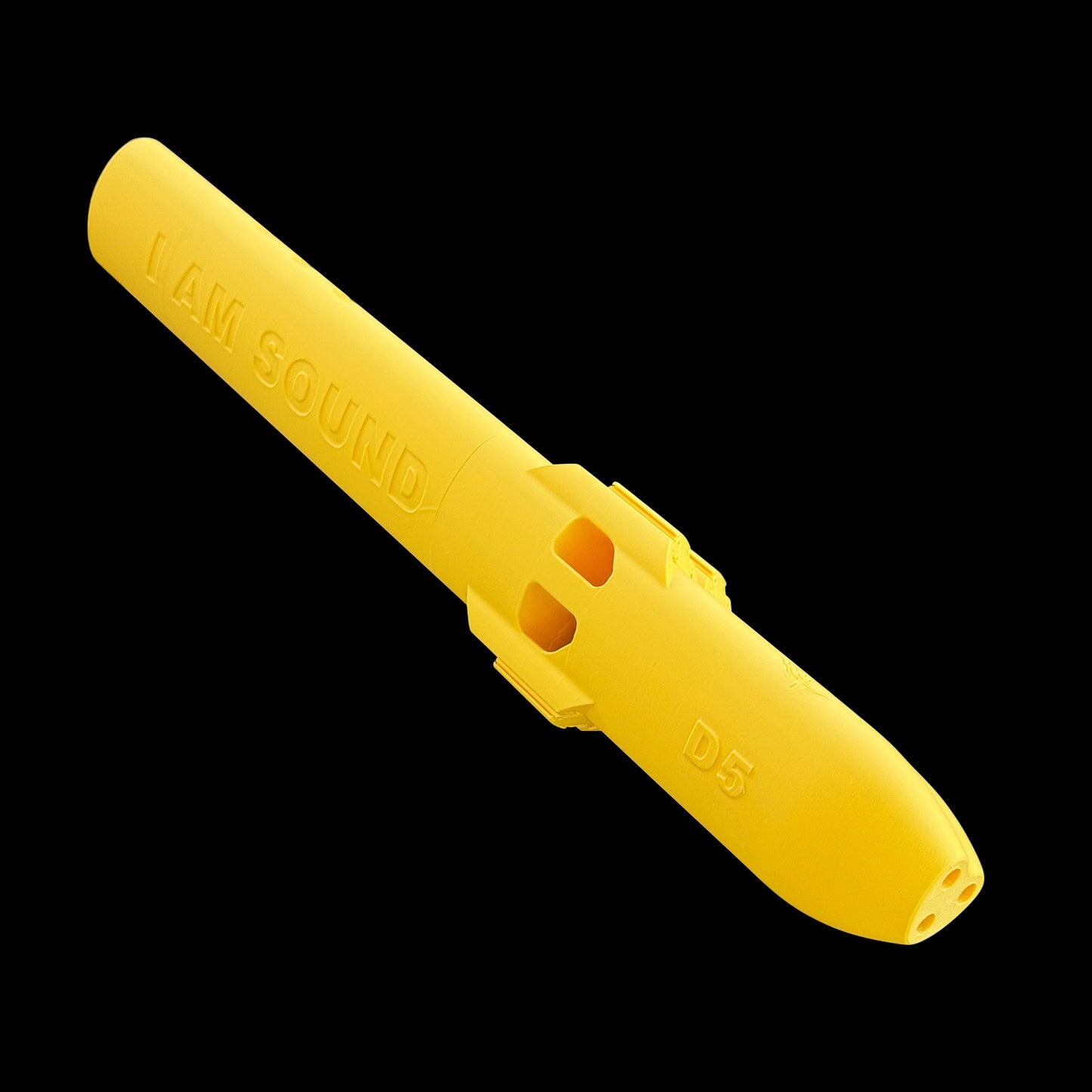 D5 Pocket TRIPLE Drone Flute 440 Hz