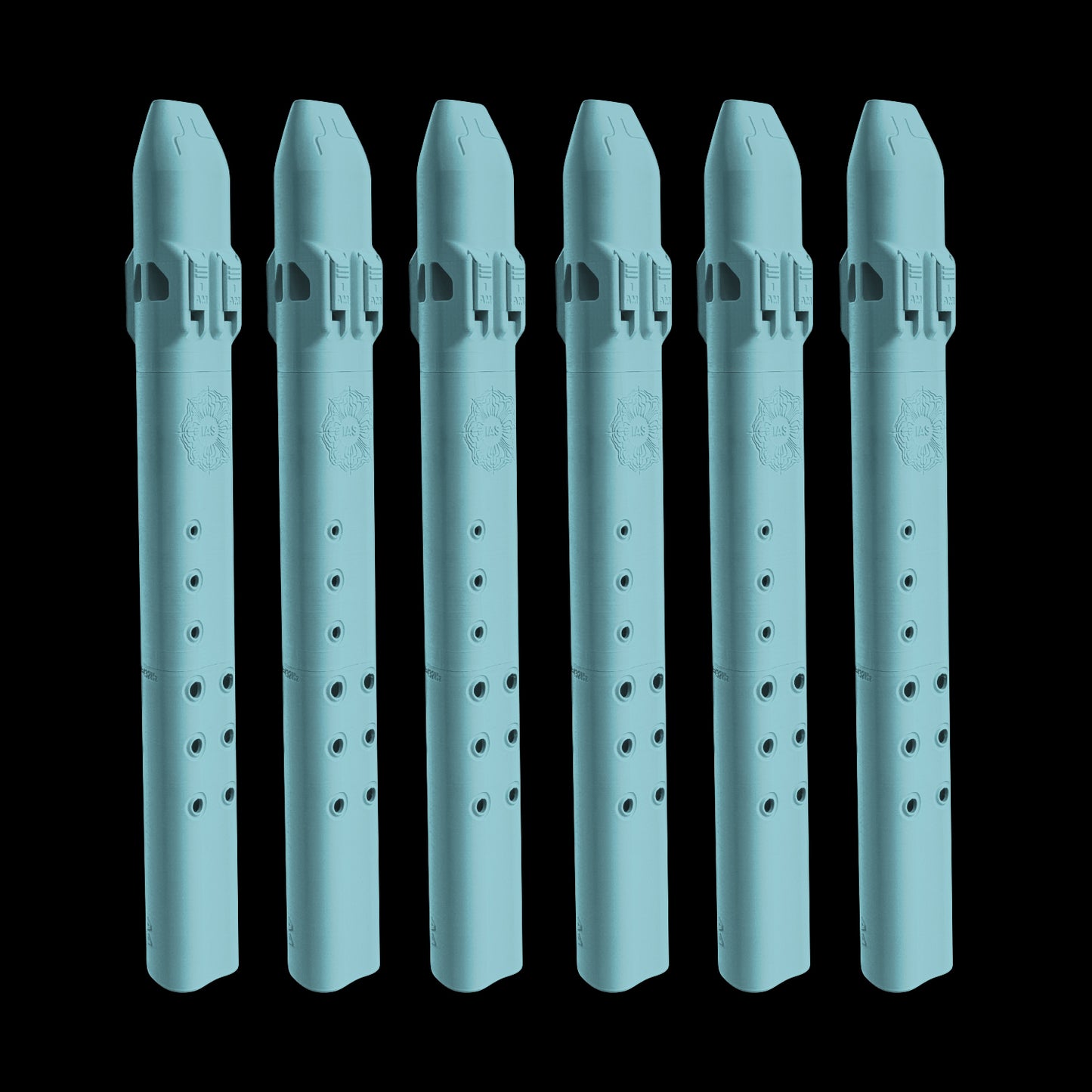 A4 Triple Drone Flute 440 Hz - 6 Pack (Wholesale) - $52/flute