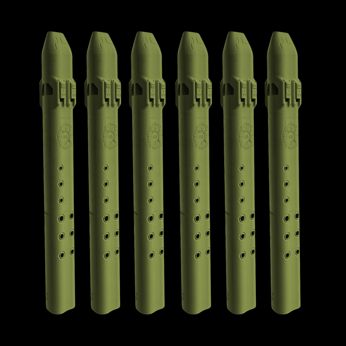 A4 Triple Drone Flute 440 Hz - 6 Pack (Wholesale) - $52/flute