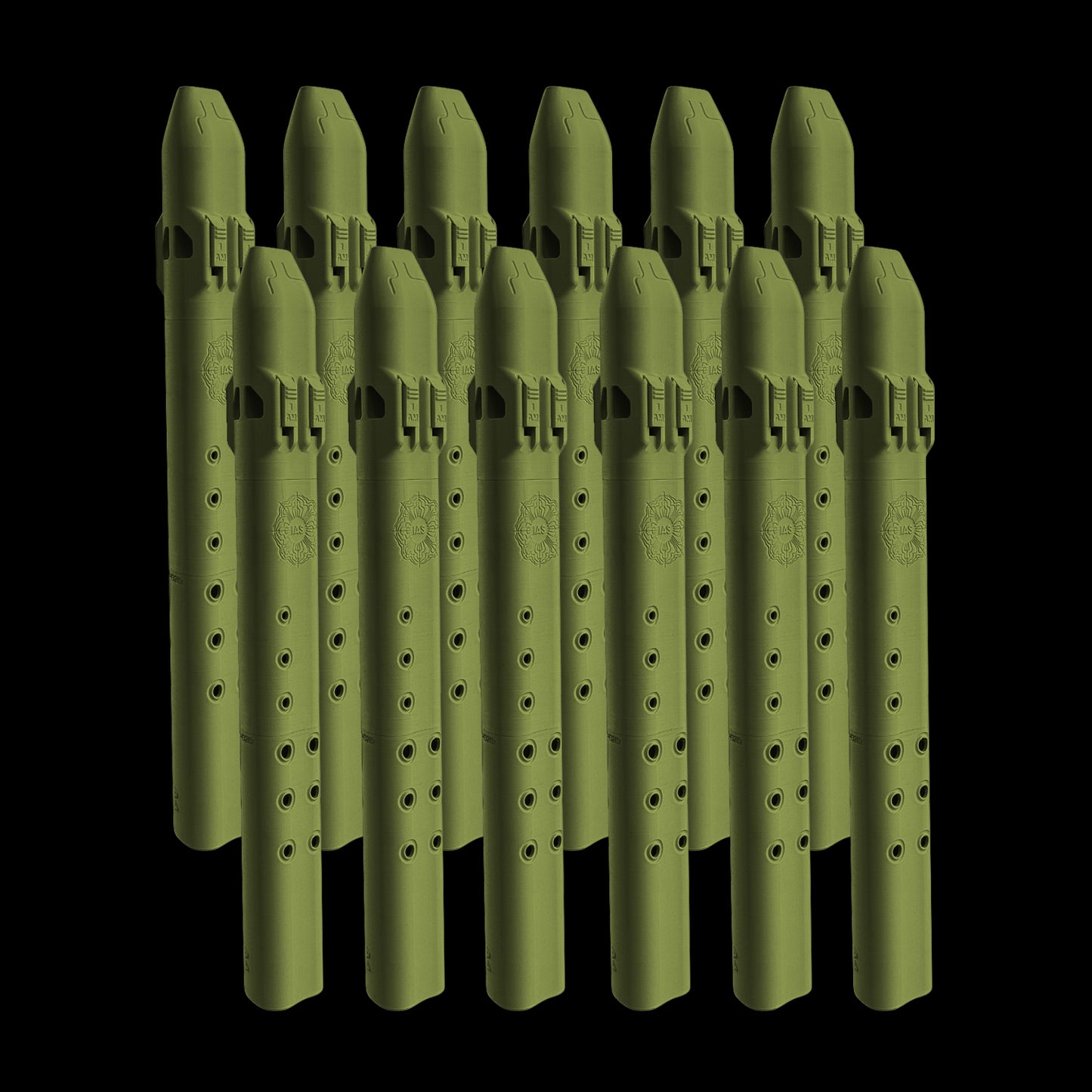 A4 Triple Drone Flute 440 Hz - 12 Pack (Wholesale) - $49/flute