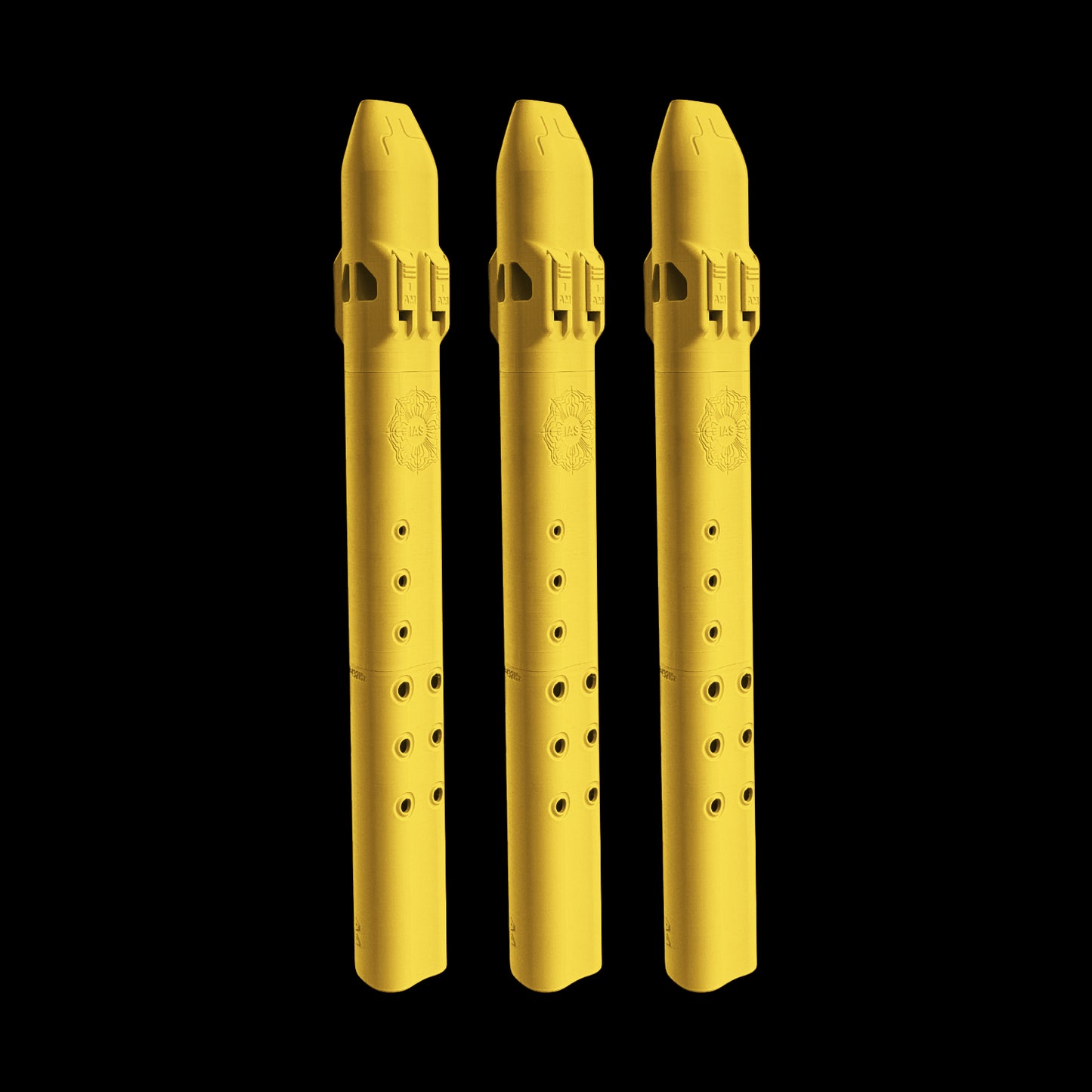 A4 Triple Drone Flute 440 Hz - 3 Pack (Wholesale) - $56/flute