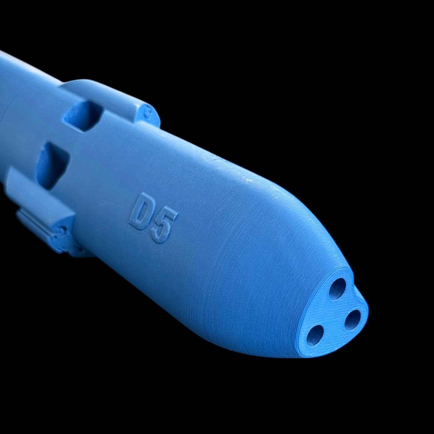 D5 Pocket TRIPLE Drone Flute 440 Hz