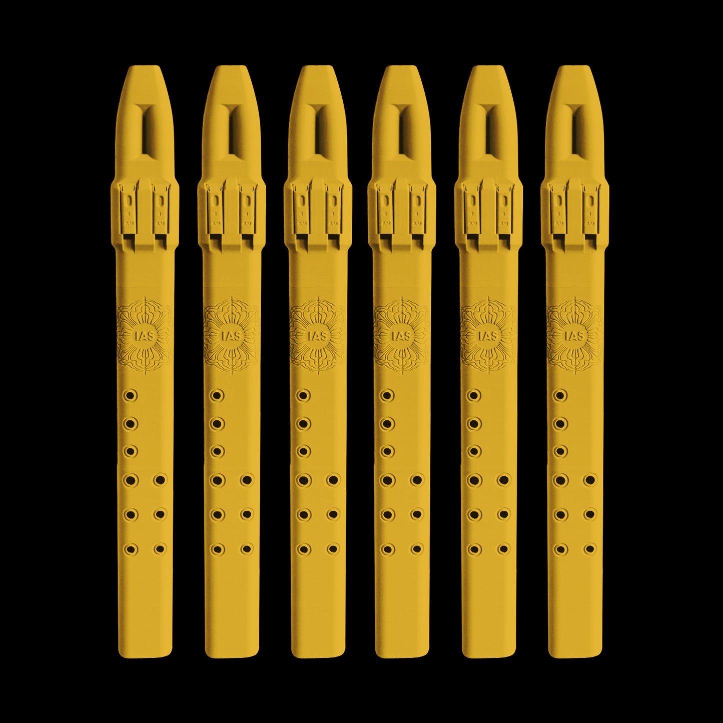 G4 Triple Drone Flute 432 Hz - 6 Pack (Wholesale) $66/flute
