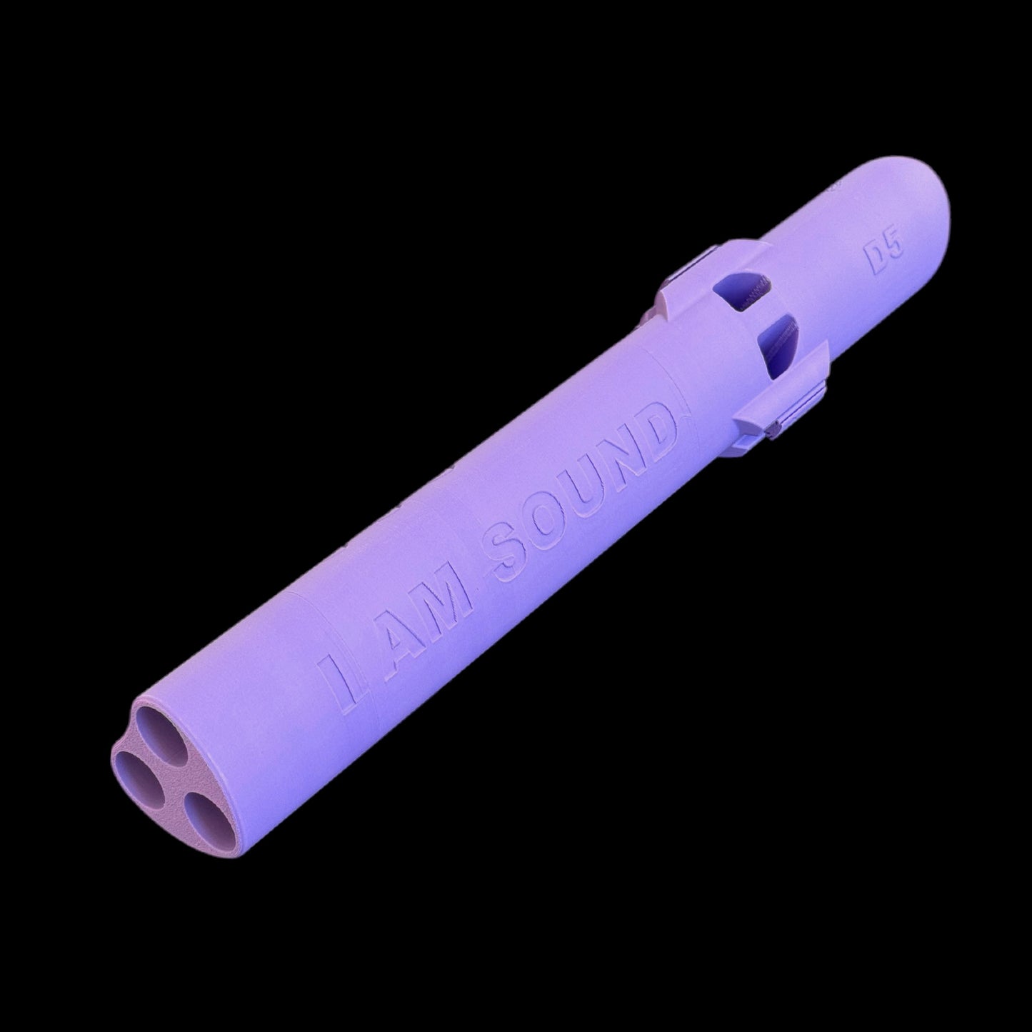 D5 Pocket TRIPLE Drone Flute 440 Hz