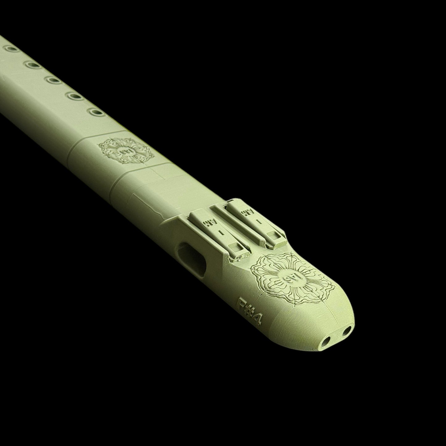 F#4 Drone Flute 440 Hz
