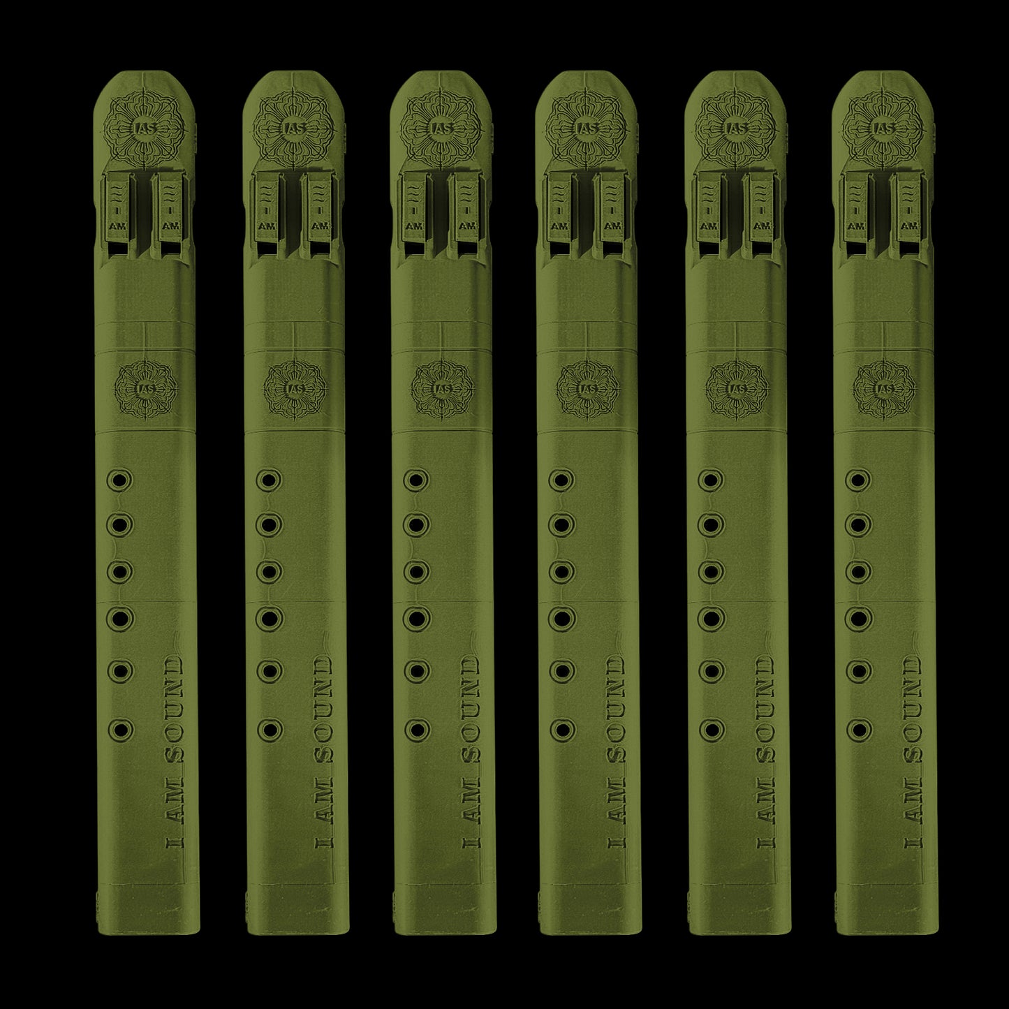 F#4 Drone Flute 440 Hz - 6 Pack (Wholesale) - $45/flute