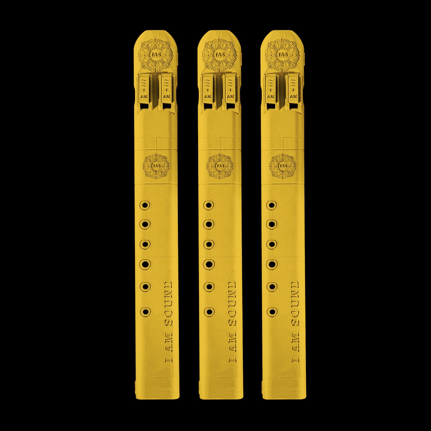 F#4 Drone Flute 440 Hz - 3 Pack (Wholesale) - $48/flute