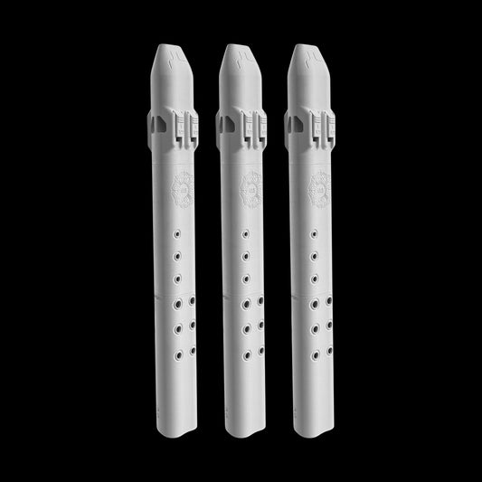 A4 Triple Drone Flute 440 Hz - 3 Pack (Wholesale) -  $56/flute