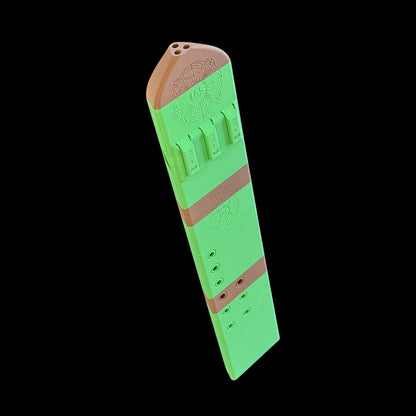 F#4 Triple Drone Flute 440 Hz  - Exclusive Mystery MULTI-COLOR