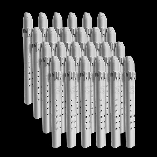 A4 Triple Drone Flute 440 Hz - 24 Pack (Wholesale) - $42/flute