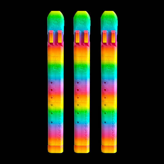 F#4 Drone Flute 440 Hz - Premium/Luminous Options - 3 Pack (Wholesale) - $56/flute