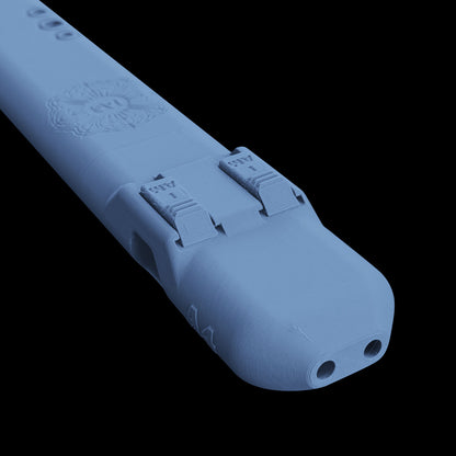 A4 Drone Flute 432 Hz - DORIAN Scale