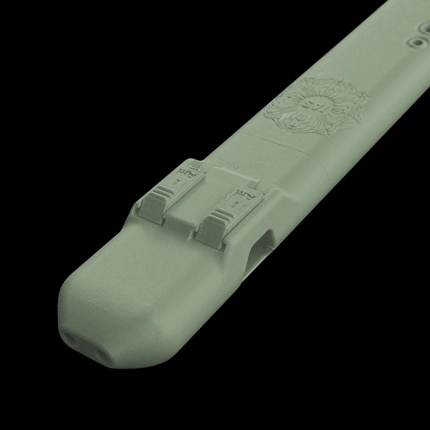 A4 Drone Flute 440 Hz - DORIAN Scale