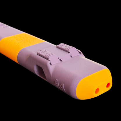 A4 Drone Flute 432 Hz - DORIAN Scale - Mystery MULTI-COLOR