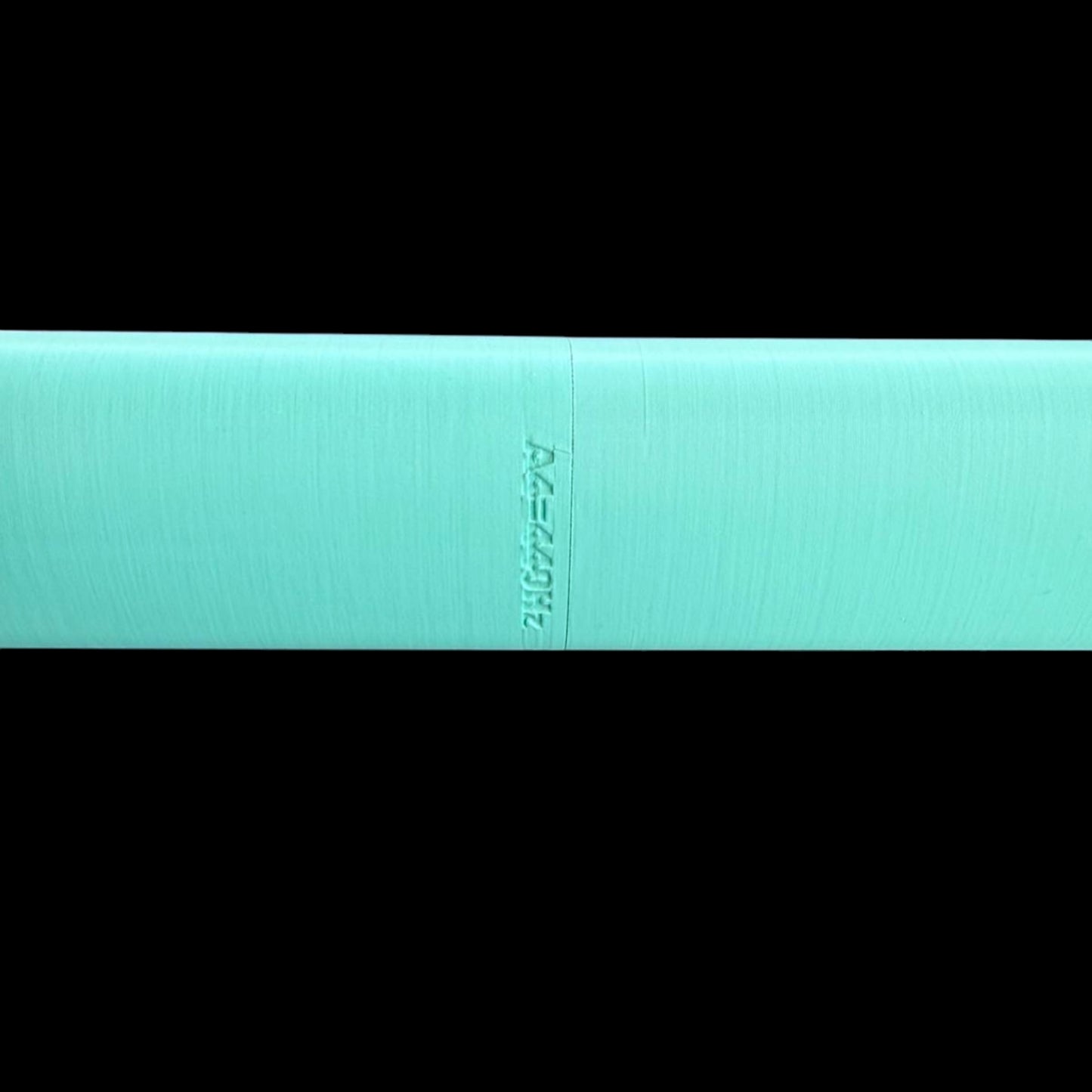 A4 Triple Drone Flute 440 Hz - Aqua Teal