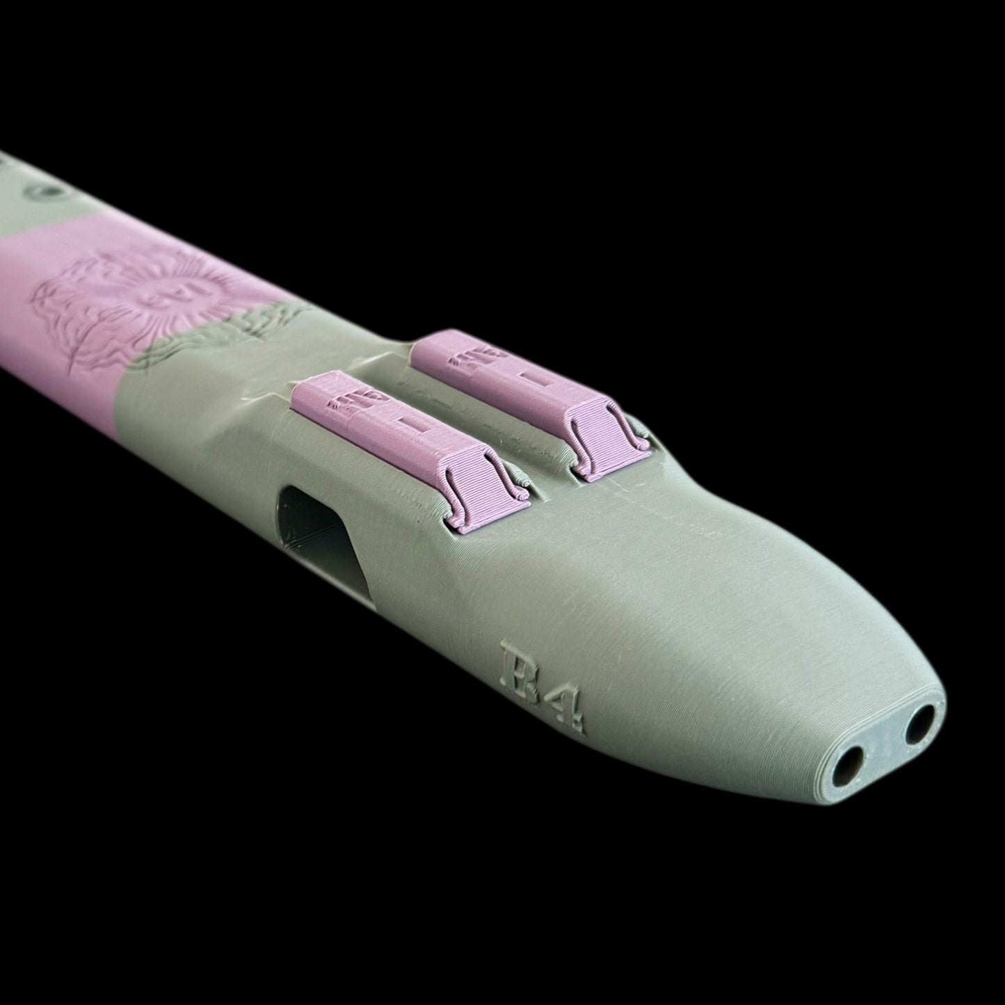 B4 Drone Flute 432 Hz - Exclusive Mystery MULTI-COLOR
