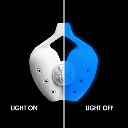 D4 Harmonic Ocarina 440 Hz  - Premium/Luminous Options