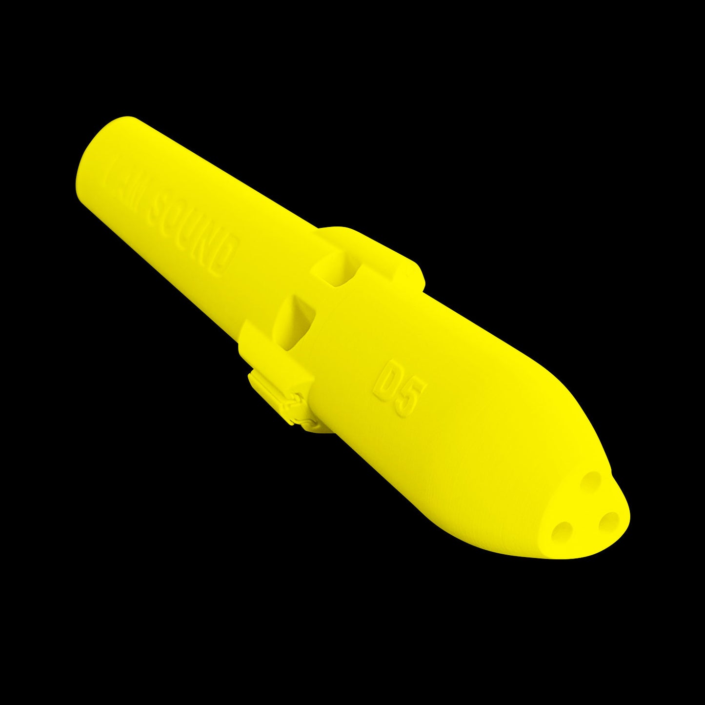 D5 Pocket TRIPLE Drone Flute 440 Hz  - Premium/Luminous Options