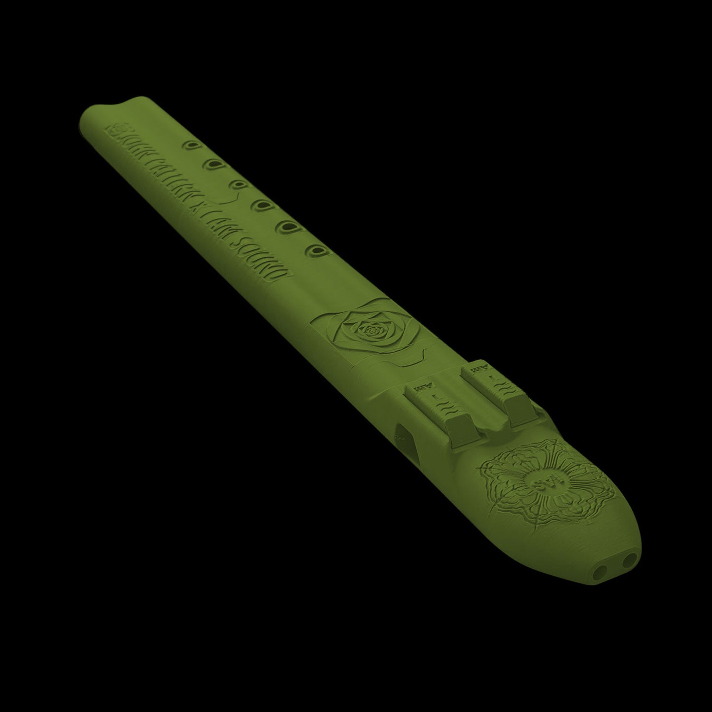 F4 Drone Flute 440 Hz - MAJOR Scale IAS x JP