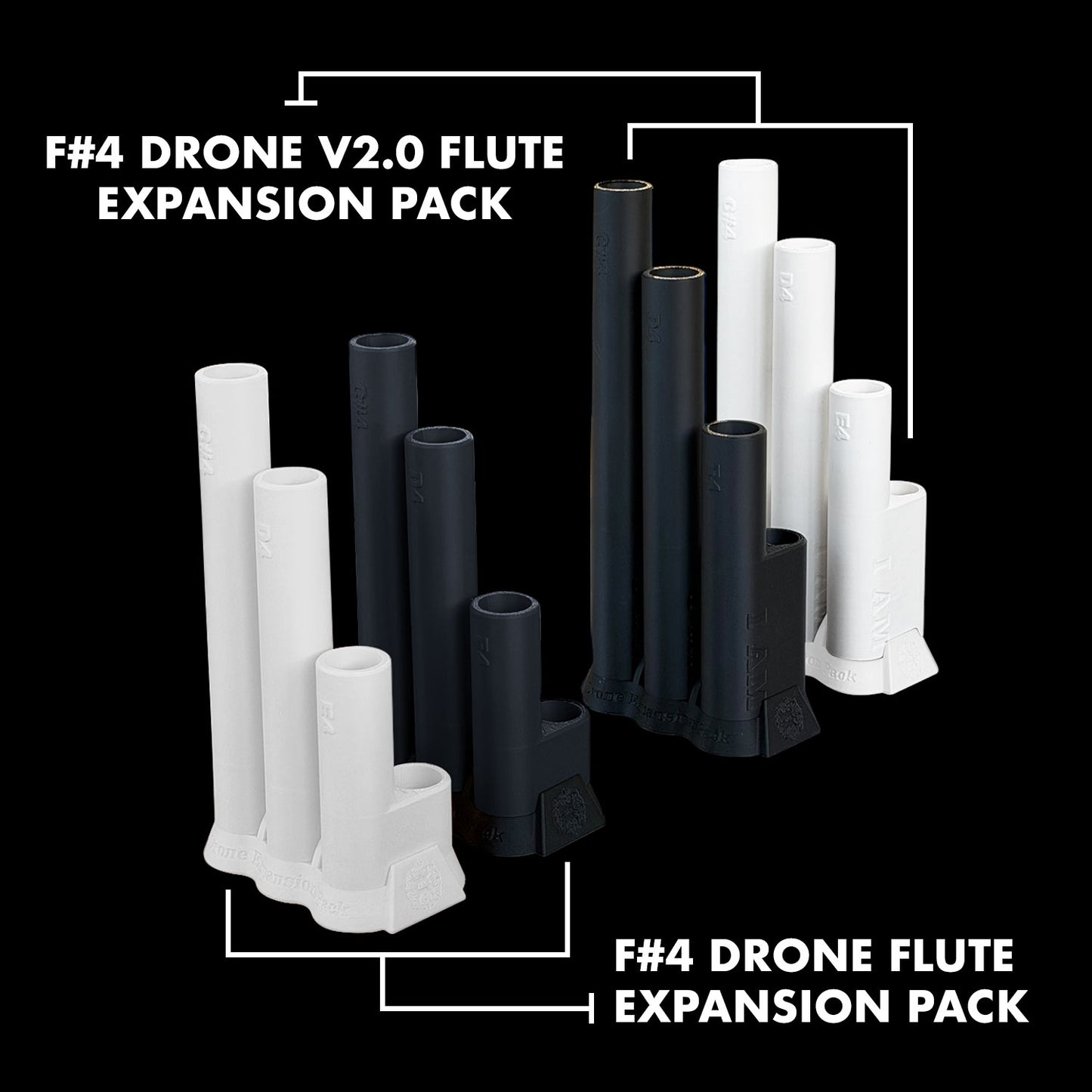 F#4 Drone Expansion Pack 432 Hz - Flute Extension System