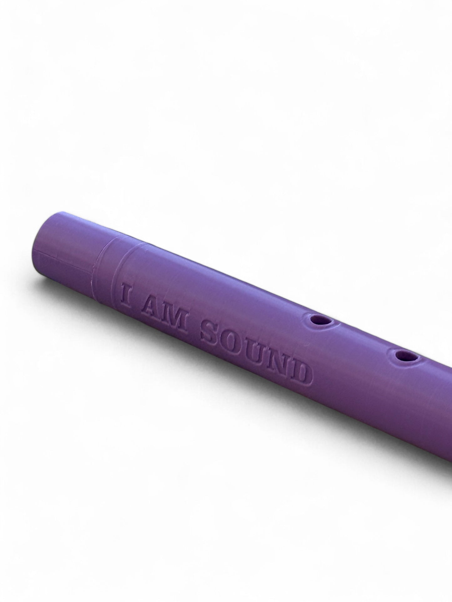 Eco F#4 Single Flute 432 Hz - Purple