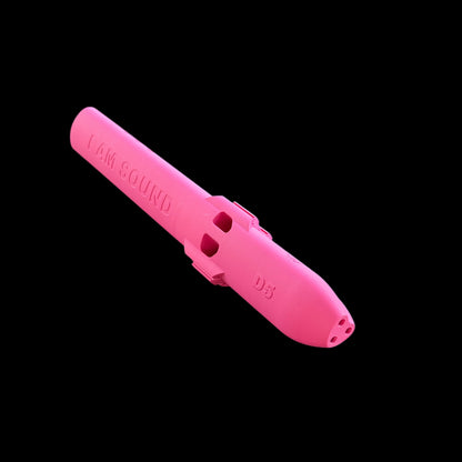 D5 Pocket TRIPLE Drone Flute 440 Hz - Pink