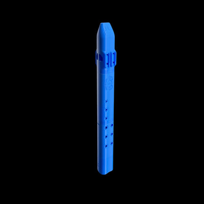 A4 Triple Drone Flute 440 Hz - Blue