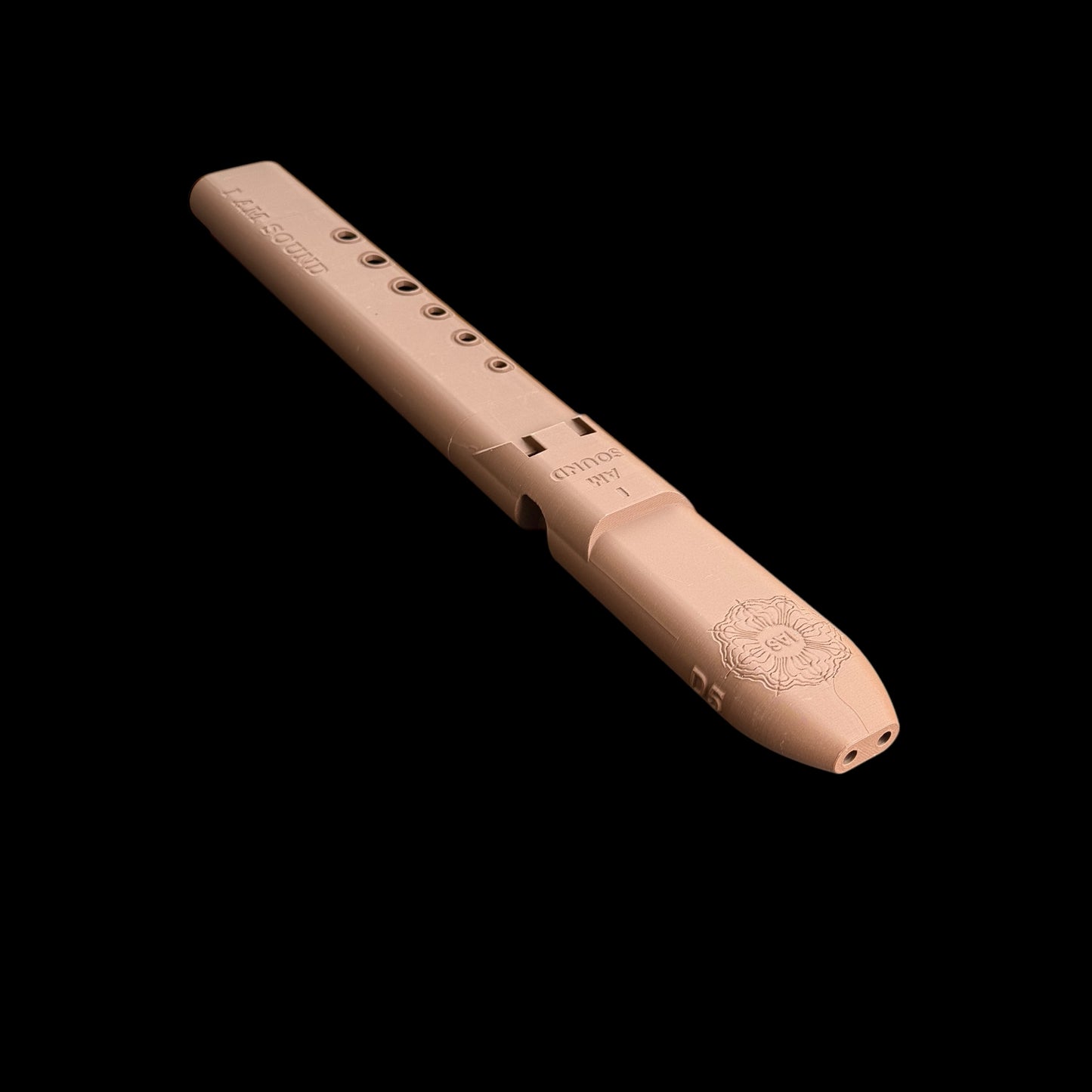 D5 Pocket Drone Flute 440 Hz - Brown