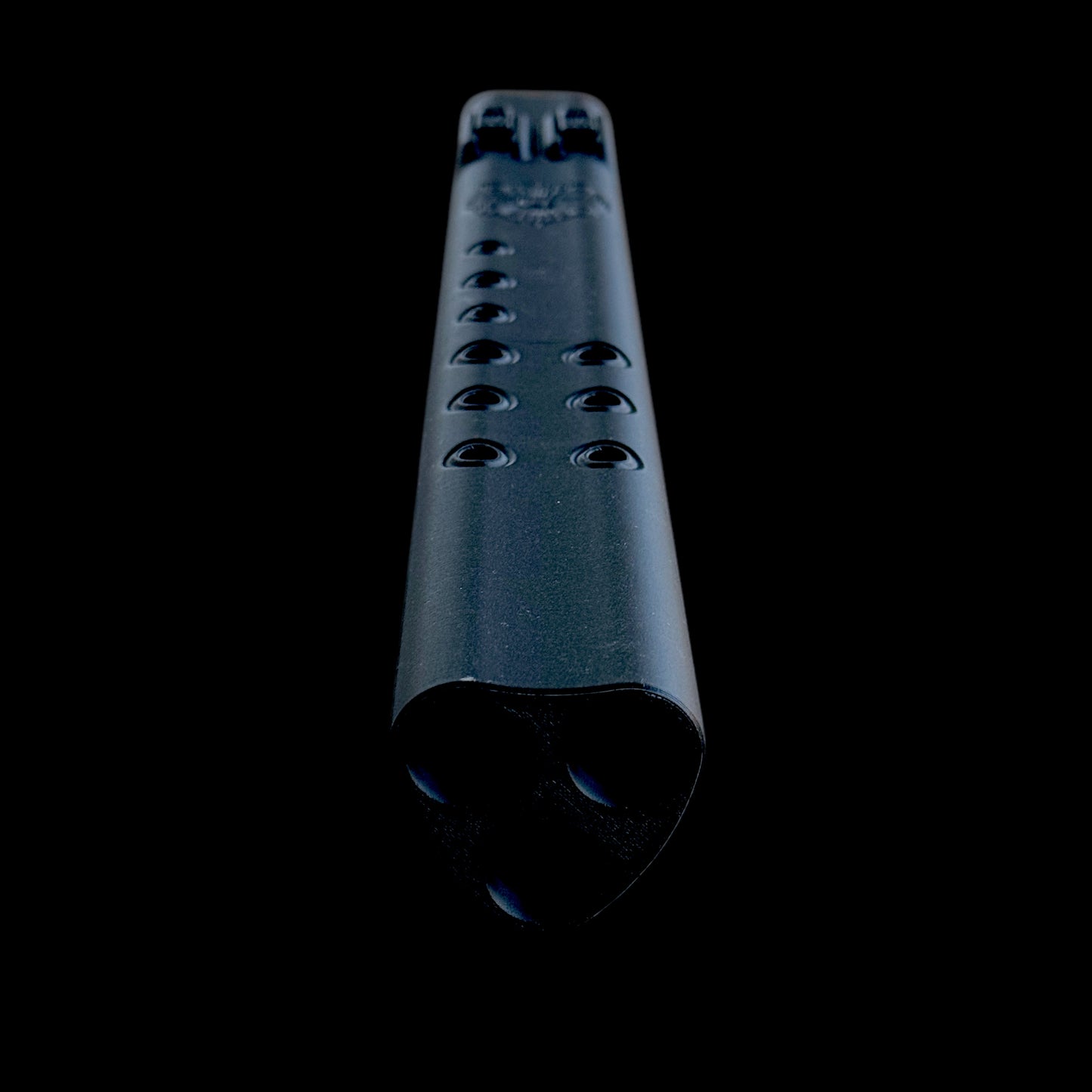 A4 Triple Drone Flute 440 Hz - Black