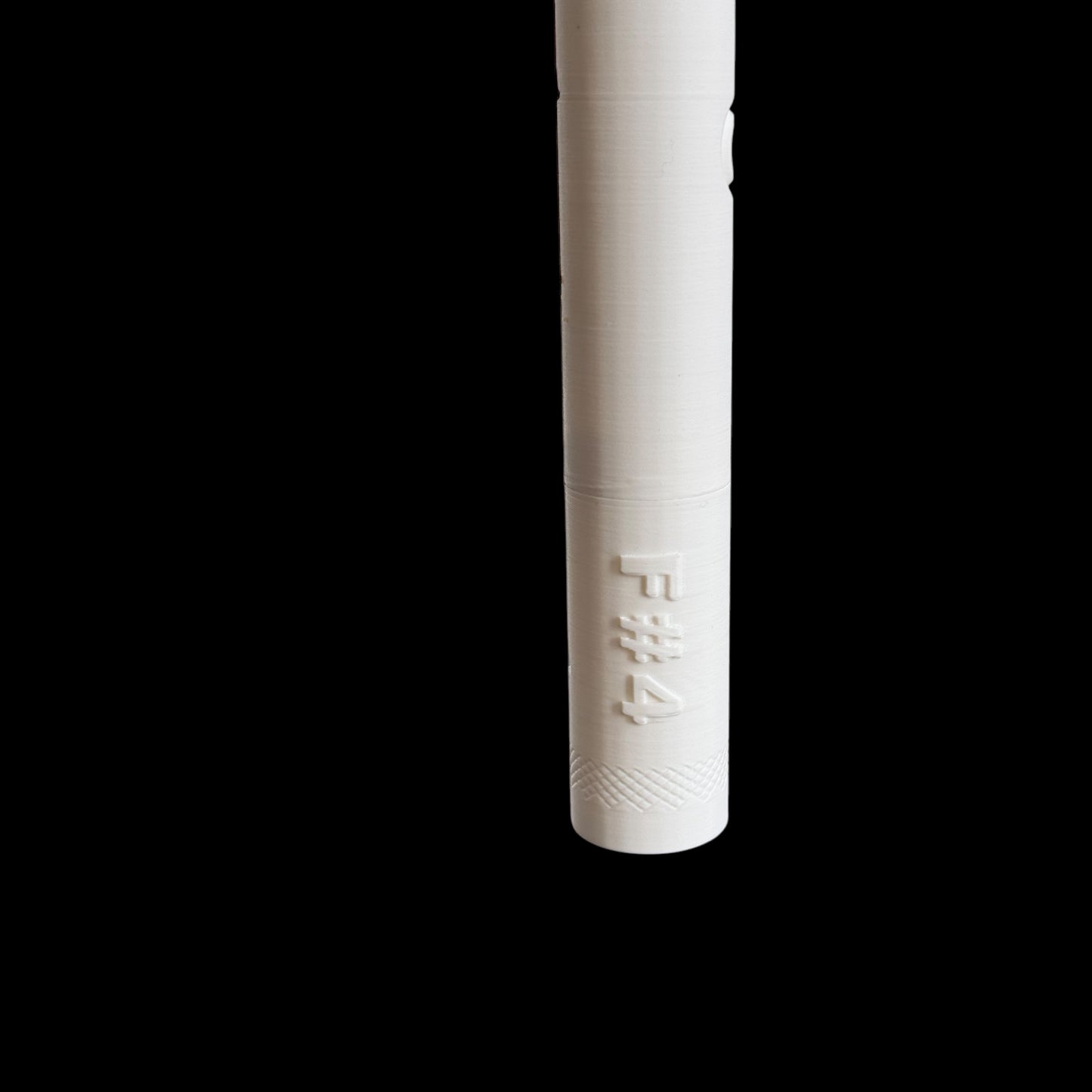 F#4 Single Flute 440 Hz - White