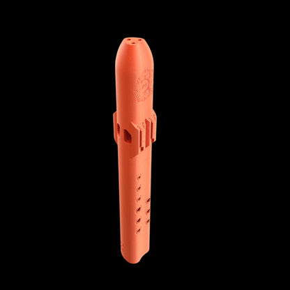 D5 Pocket TRIPLE Drone Flute 440 Hz - Moab Orange