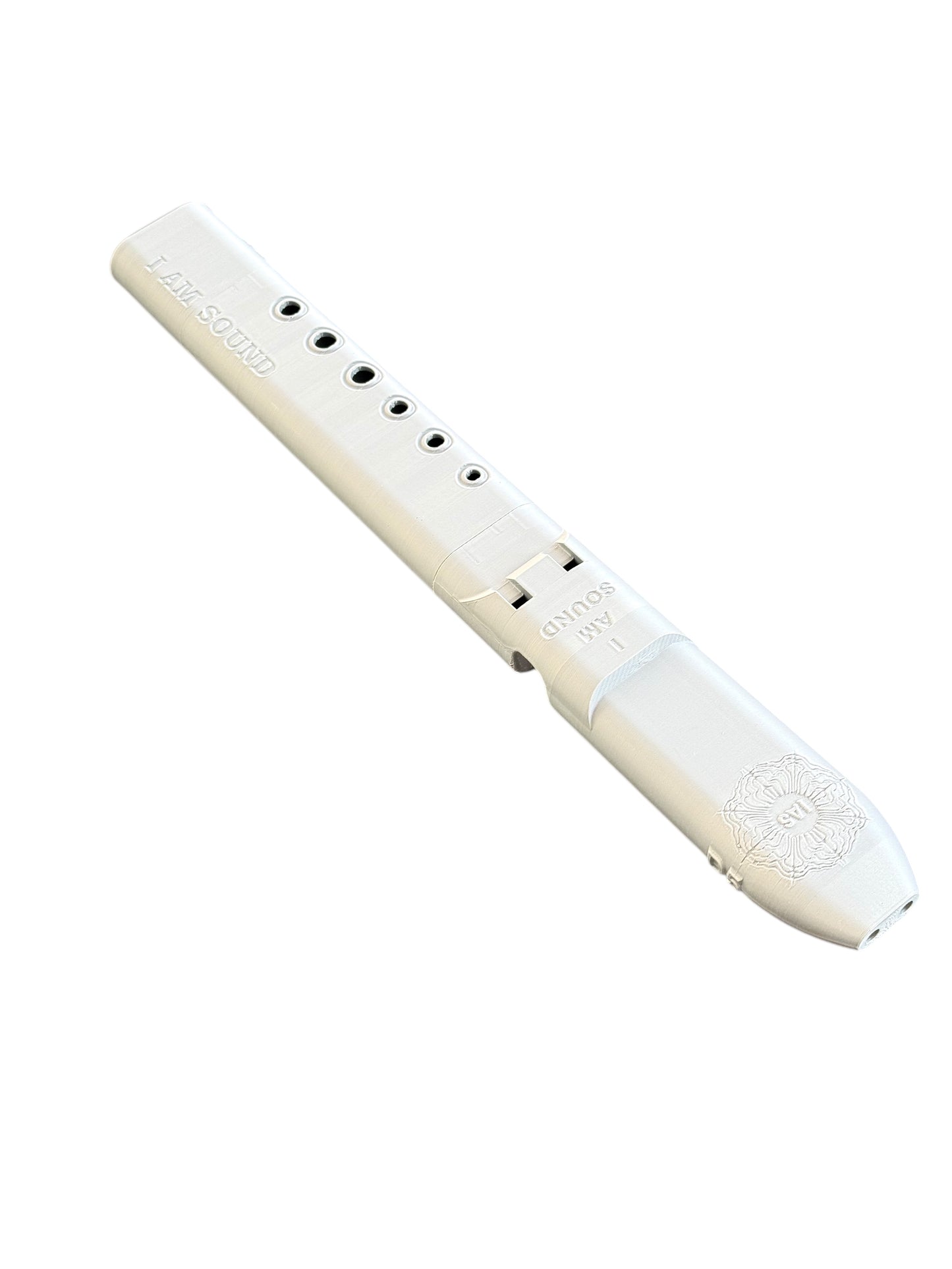 D5 Pocket Drone Flute 440 Hz - White