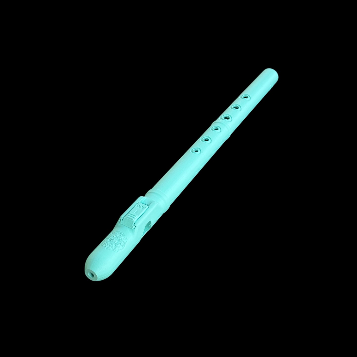 A4 Single Flute 432 Hz - Aqua Teal